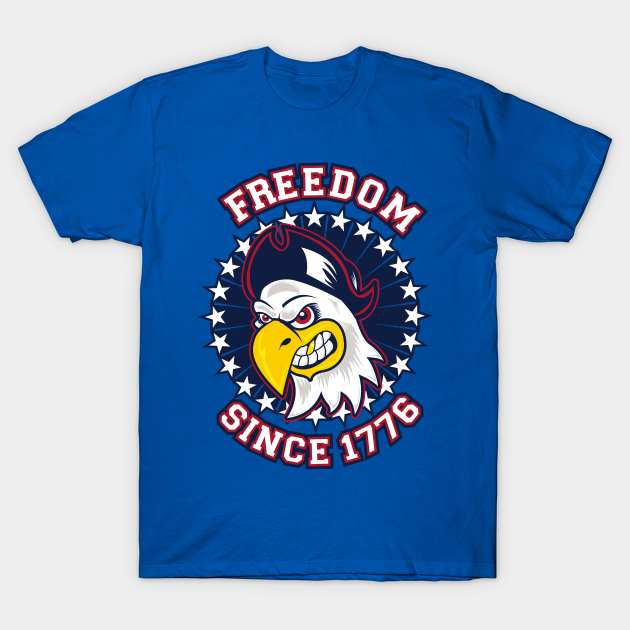 Freedom Eagle Usa TShirt TeePublic